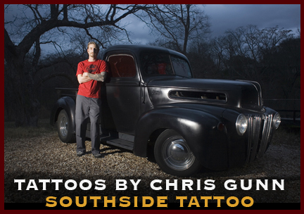Austin Texas Tattoo Artist Gunn